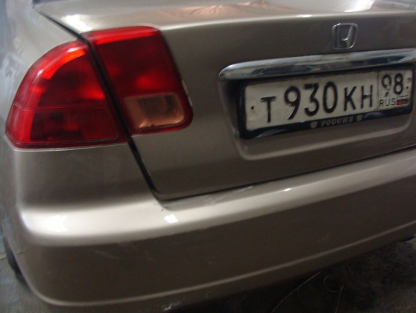 Кузовной ремонт Honda Civic 2001 – 01