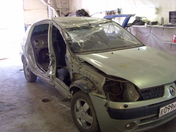 Кузовной ремонт Renault Symbol 2003 – 03