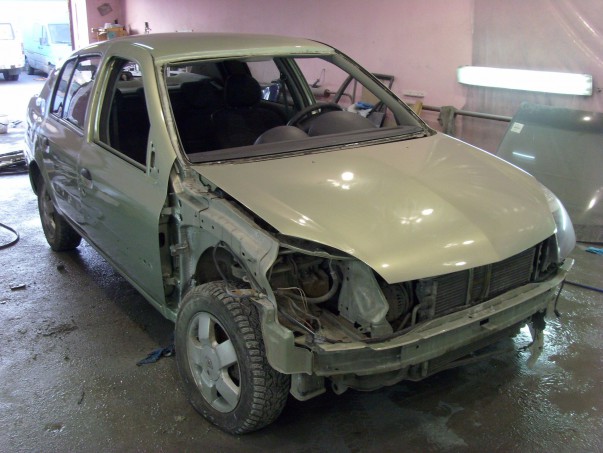 Кузовной ремонт Renault Symbol 2003 – 08