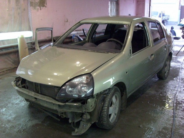 Кузовной ремонт Renault Symbol 2003 – 13