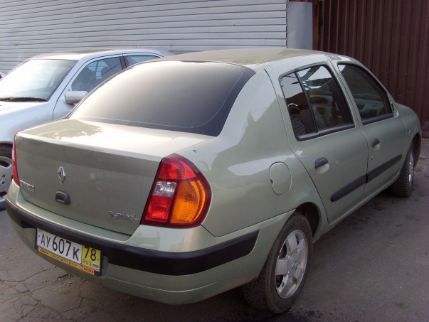Кузовной ремонт Renault Symbol 2003 – 15