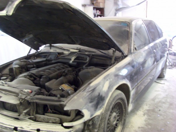 Кузовной ремонт BMW 7 серия E38 – 03