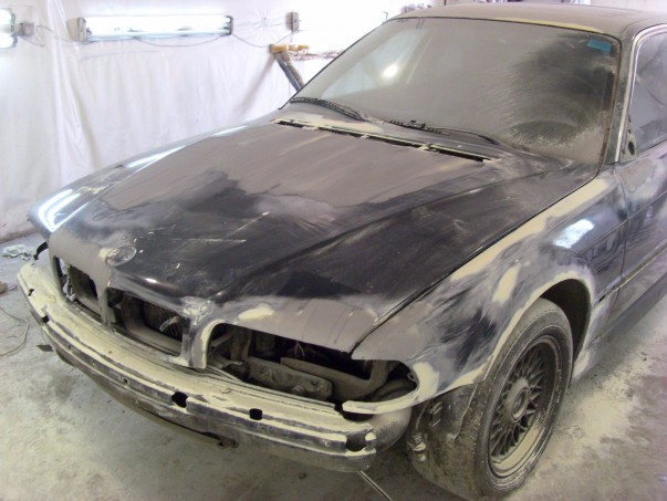 Кузовной ремонт BMW 7 серия E38 – 04