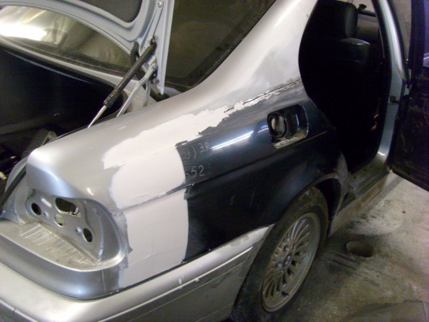 Кузовной ремонт BMW Е39 – 09