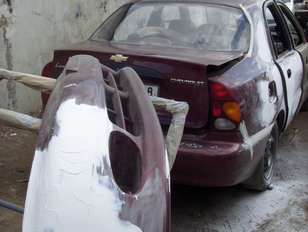 Кузовной ремонт Chevrolet Lanos 2010 – 07