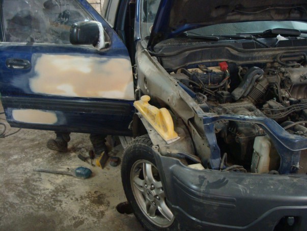 Кузовной ремонт Honda CR-V 2010 – 02