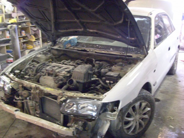 Кузовной ремонт Mazda 626 – 09