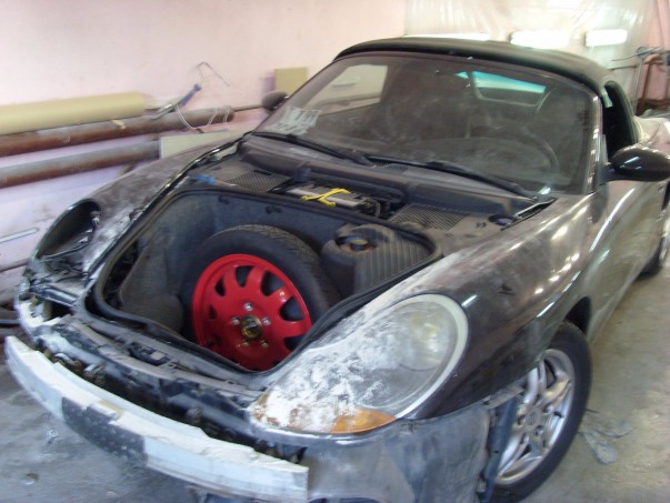 Кузовной ремонт Porsche Boxster – 01