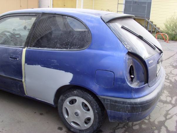 Кузовной ремонт Toyota Corolla 2008 – 03