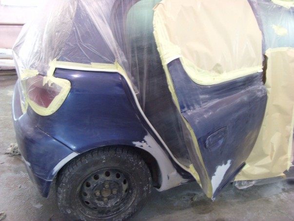 Кузовной ремонт Toyota Yaris 2008 – 12