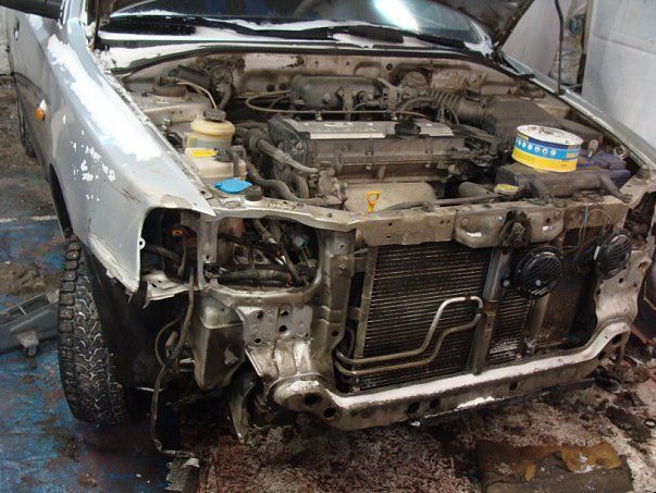 Кузовной ремонт Hyundai Accent 2005 – 03