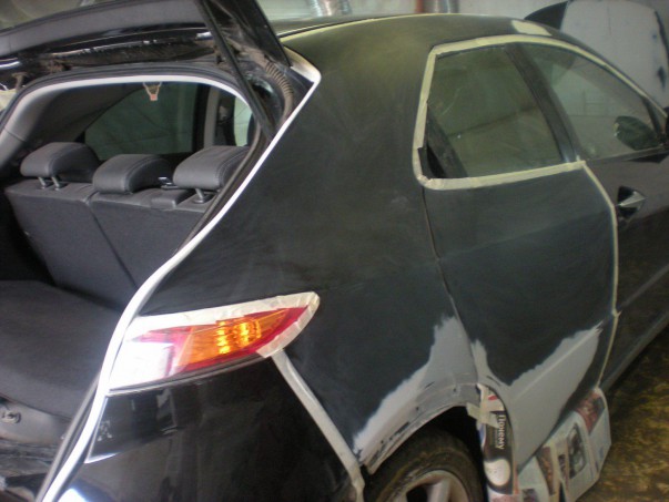 Кузовной ремонт Honda Civic 5D 2006 – 28