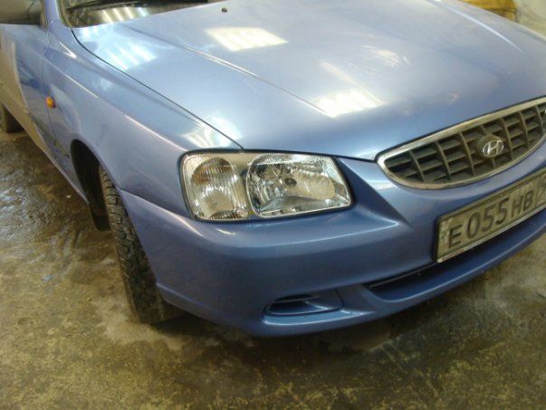 Кузовной ремонт Hyundai Accent 2005 – 06