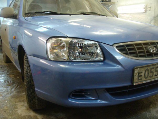 Кузовной ремонт Hyundai Accent 2005 – 07