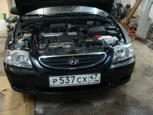 Кузовной ремонт Hyundai Accent 2008 – 05