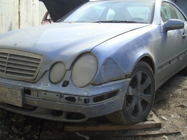 Кузовной ремонт Mercedes Benz CLK 230 – 01