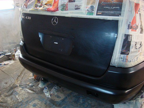 Кузовной ремонт Mercedes-Benz M-Class 430 – 09