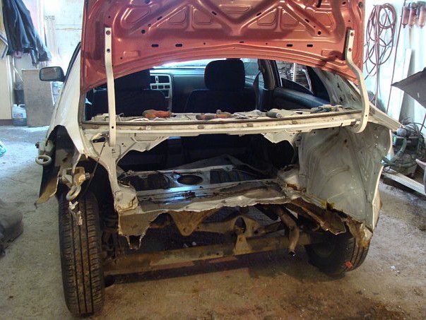 Кузовной ремонт Nissan Almera N15 1.6 – 18