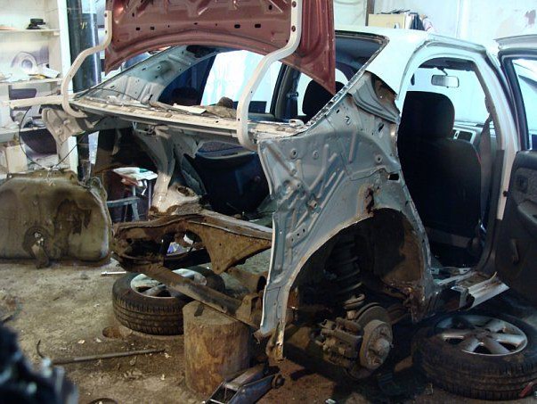Кузовной ремонт Nissan Almera N15 1.6 – 19