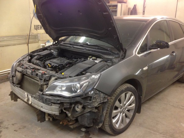 Кузовной ремонт Opel Astra J 1.6 – 10