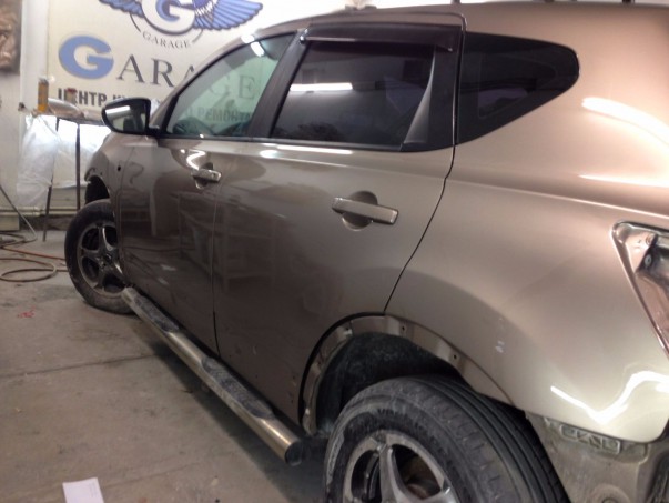 Кузовной ремонт Nissan Qashqai 2014 – 22