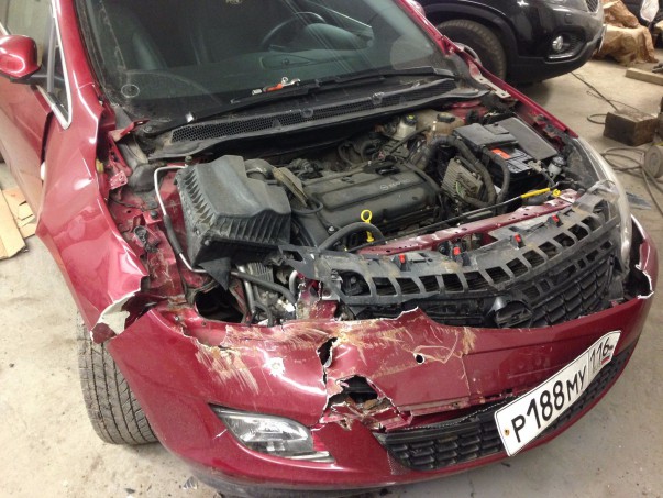Кузовной ремонт Opel Astra J 2011 – 02