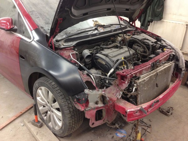 Кузовной ремонт Opel Astra J 2011 – 16