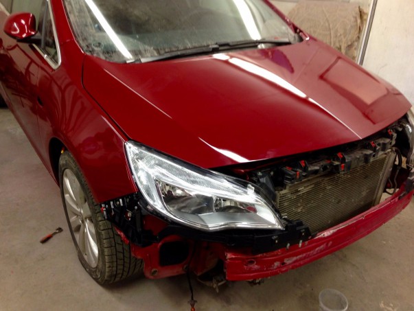 Кузовной ремонт Opel Astra J 2011 – 25