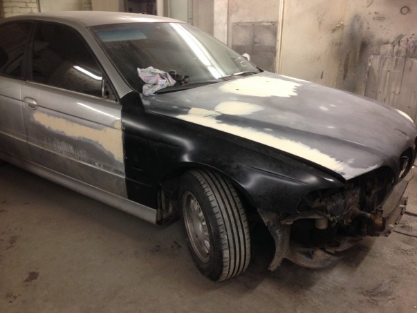 Кузовной ремонт BMW E39 – 04