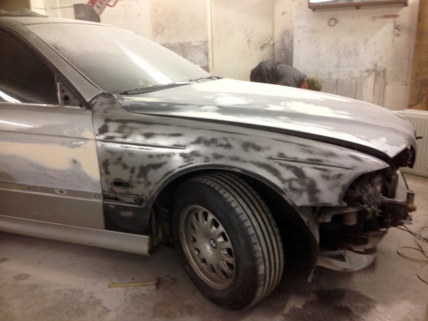 Кузовной ремонт BMW E39 – 05