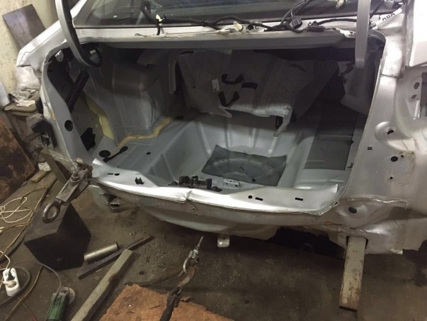 Кузовной ремонт Ford Fiesta VI Sedan – 08
