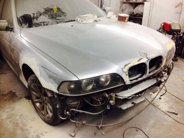 Кузовной ремонт BMW 5 Series IV E39 525i – 08