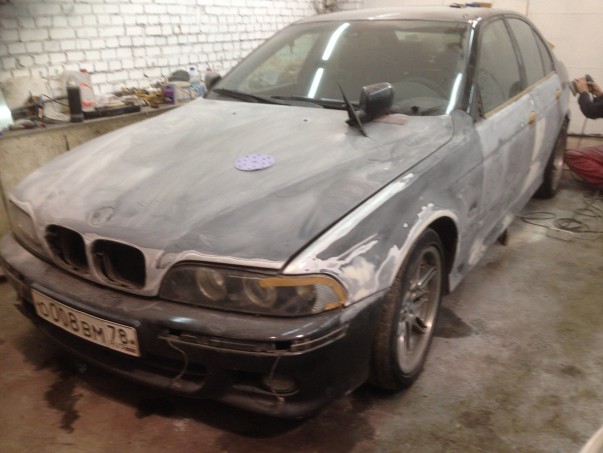 Кузовной ремонт BMW 5 E39 – 07