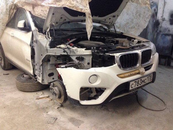 Кузовной ремонт BMW X4 – 16