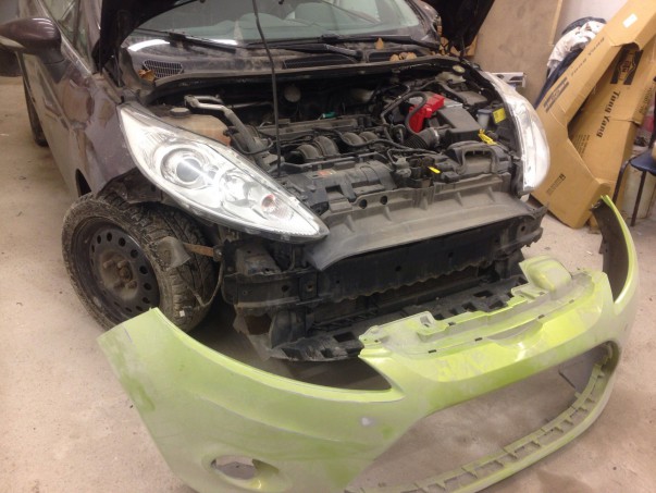 Кузовной ремонт Ford Fiesta III Hatchback – 09