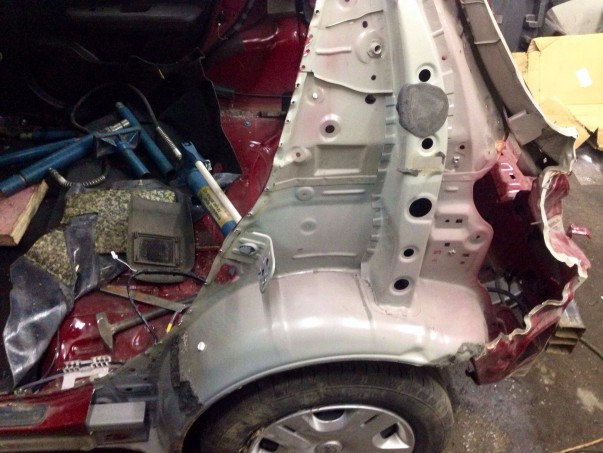 Кузовной ремонт Nissan Tiida – 14