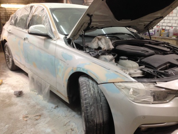 Кузовной ремонт BMW 3 Series F30 – 06