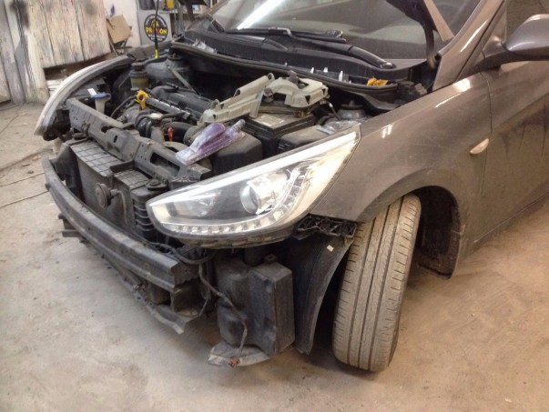 Кузовной ремонт Hyundai Solaris2013 – 09