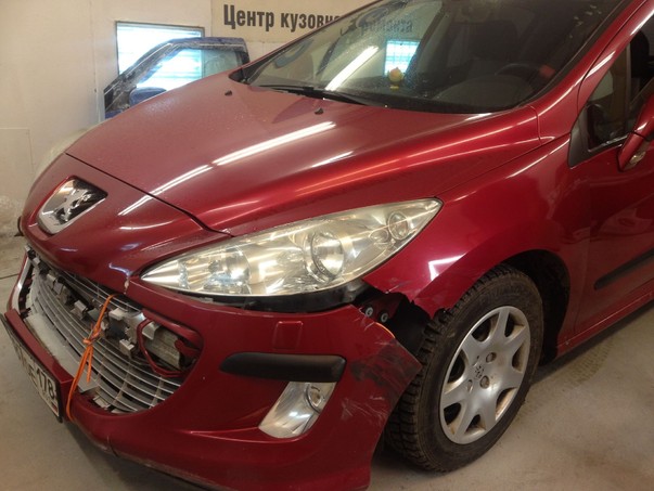 Кузовной ремонт Peugeot 308 – 09