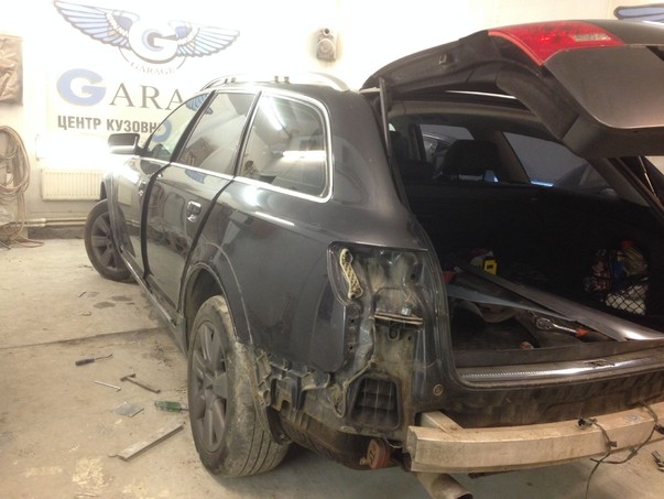 Кузовной ремонт Audi A6 Wagon – 05