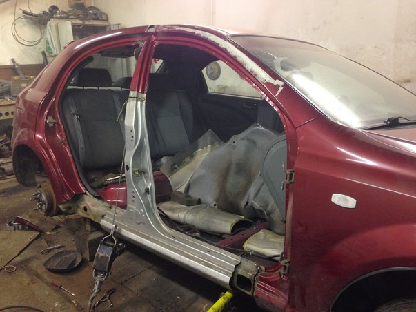 Кузовной ремонт Chevrolet Lacetti Hatchback – 09