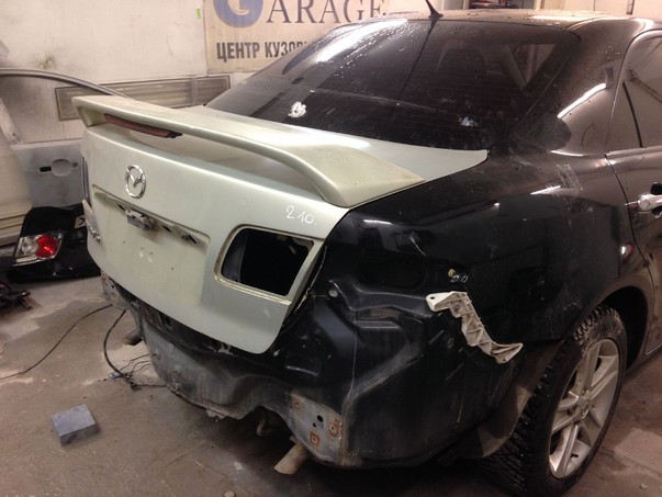 Кузовной ремонт Mazda 6 – 04