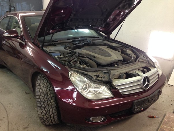 Кузовной ремонт Mercedes-Benz CLS-Class – 18