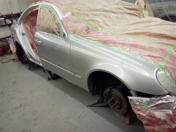 Кузовной ремонт Mercedes-Benz E-Class (W211) – 30