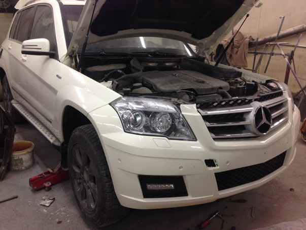 Кузовной ремонт Mercedes-Benz GLK-Class – 35