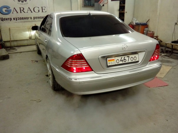 Кузовной ремонт Mercedes-Benz S-Class (W220) – 28