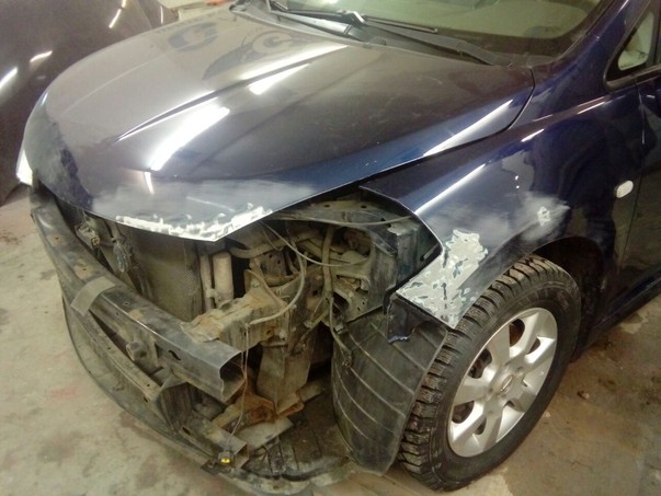 Кузовной ремонт Nissan Tiida – 19