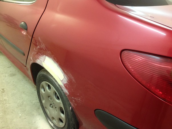 Кузовной ремонт Peugeot 206 – 02