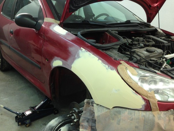 Кузовной ремонт Peugeot 206 – 03