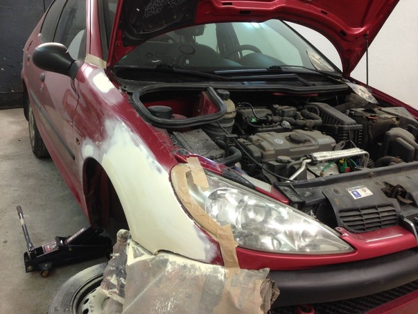 Кузовной ремонт Peugeot 206 – 04